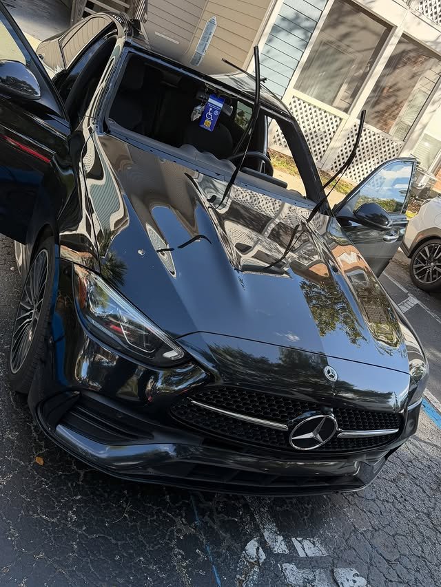 2024 Mercedes-Benz C300 windshield installed on-site by LS Auto Glass LLC